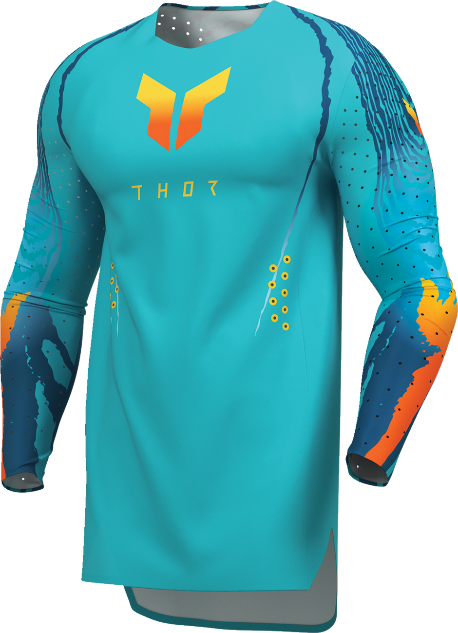 THOR Sportmode Damascus Jersey - Aqua - XL 2910-8824