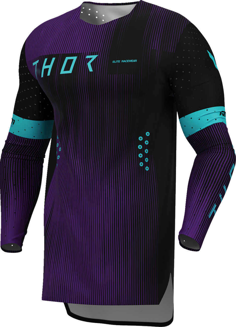 THOR Sportmode Vanish Jersey - Black/Purple - XL 2910-8839