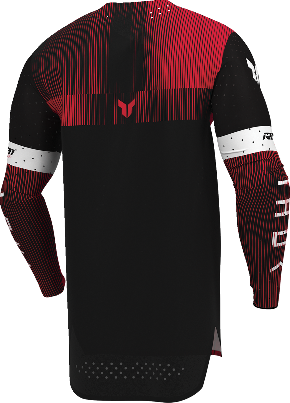 THOR Sportmode Vanish Jersey - Black/Red - 2XL 2910-8845