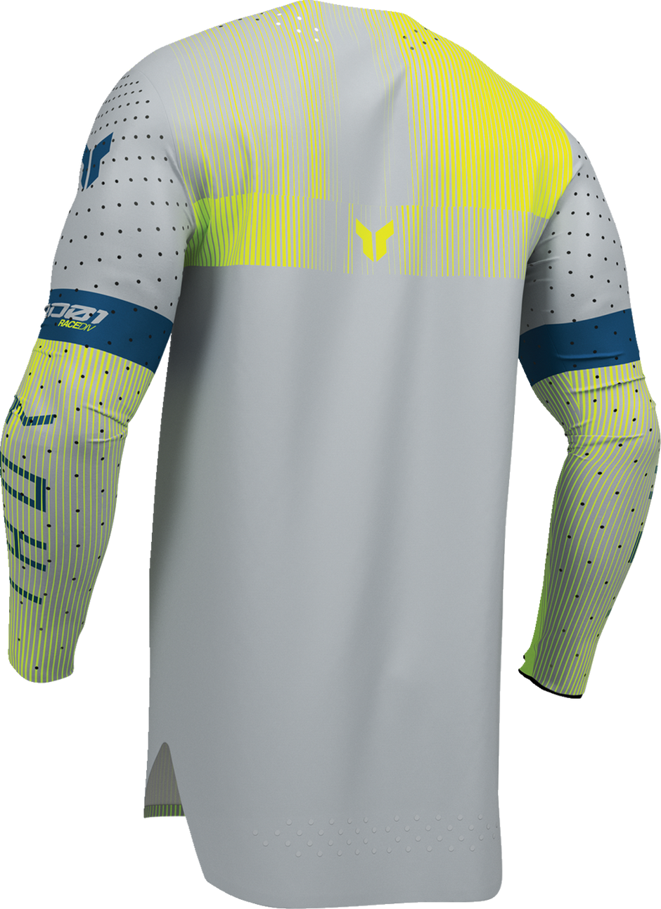 THOR Sportmode Vanish Jersey - Gray/Dark Blue - 2XL 2910-8850