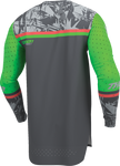 THOR Sportmode Punk'd Jersey - Charcoal/Green - Small 2910-8861