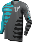 THOR Launchmode Shredder Jersey - Charcoal/Aqua - XL 2910-8869