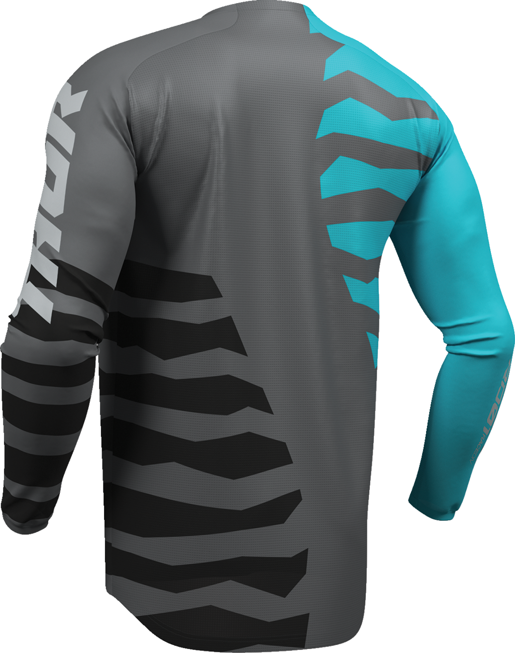 THOR Launchmode Shredder Jersey - Charcoal/Aqua - XL 2910-8869