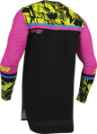 THOR Sportmode Punk'd Jersey - Black/Fuchsia - Medium 2910-8857