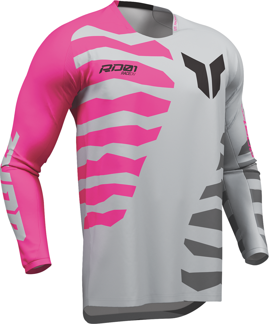 THOR Launchmode Shredder Jersey - Gray/Fuchsia - 2XL 2910-8882