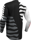 THOR Launchmode Shredder Jersey - Black/White - 3XL 2910-8877