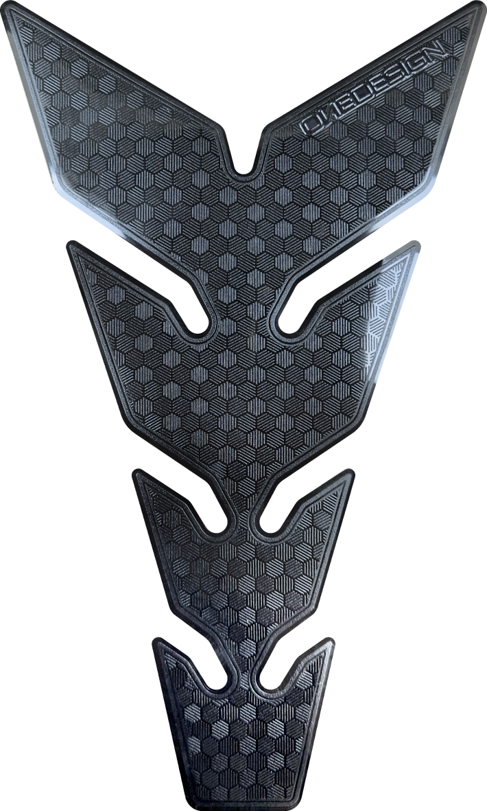 Ultra Thin Tank Pad Hexagons Black