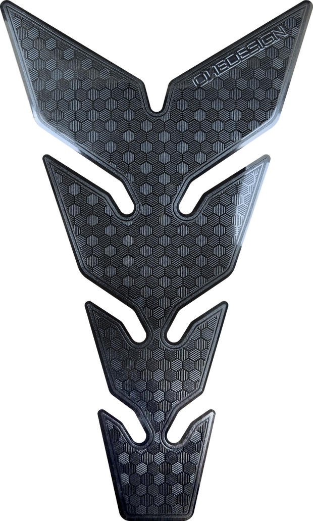 Ultra Thin Tank Pad Hexagons Black