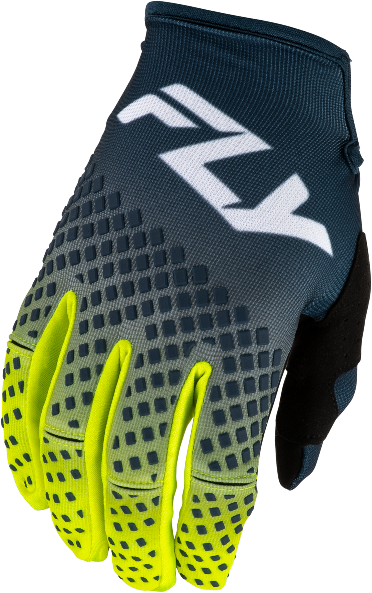 Kinetic Fade Gloves Navy/Hi Vis/White Xs