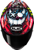 HJC RPHA 1N V2 Carbon Helmet - Funky Diablo - MC8 - XL FB27NUS7108V