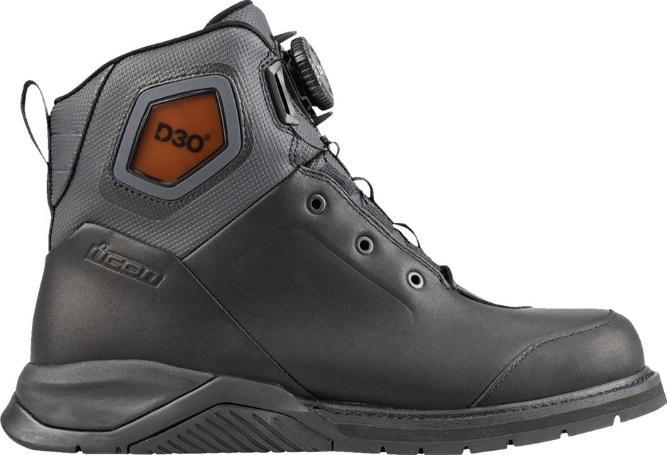 ICON Upstate Boots - Black - US 8.5 / EU 42 3403-1402