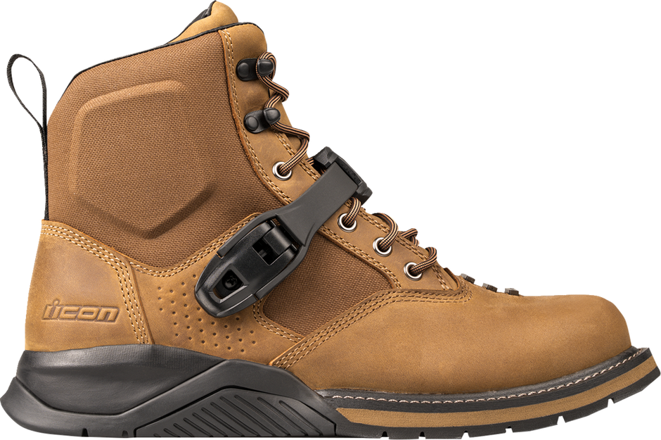 ICON SD6 Waterproof Boots - Brown - US 10.5 3403-1358