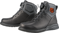 ICON Upstate Boots - Black - US 14 / EU 48.5 3403-1413
