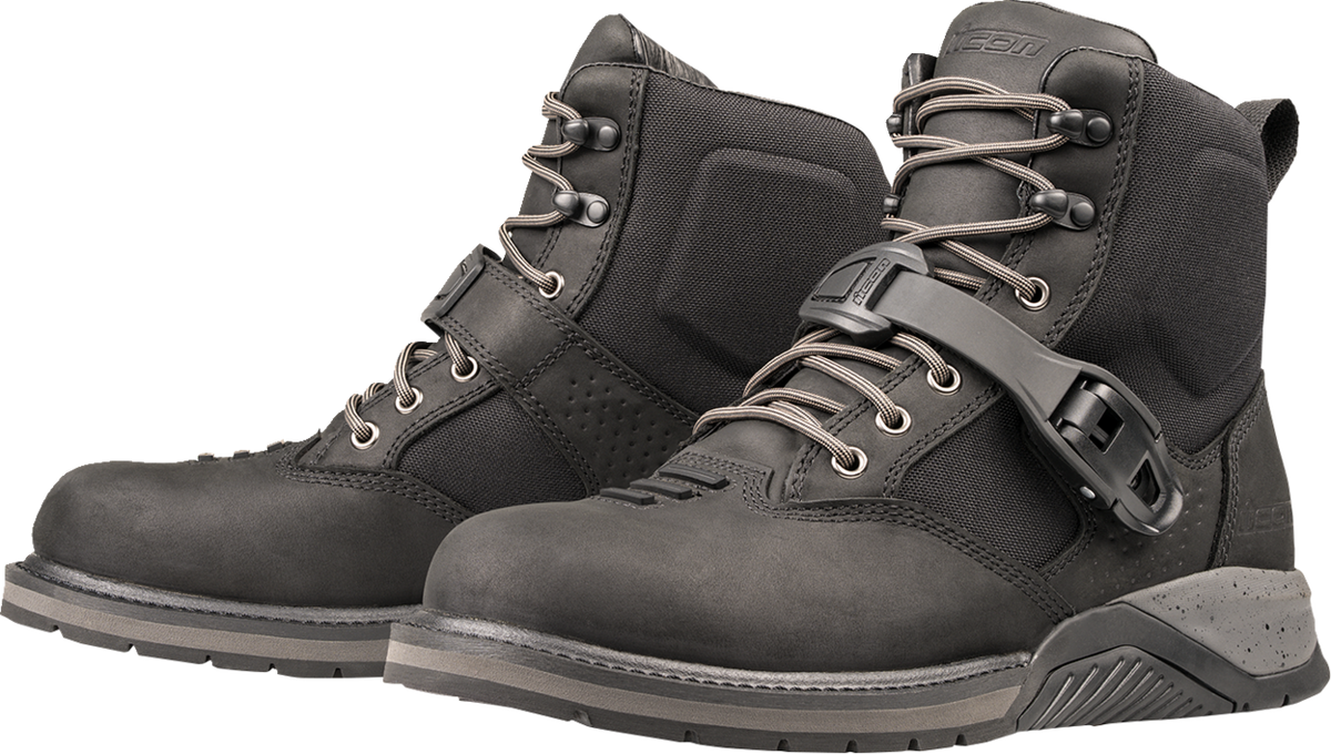 ICON SD6 Waterproof Boots - Black - US 12 3403-1349