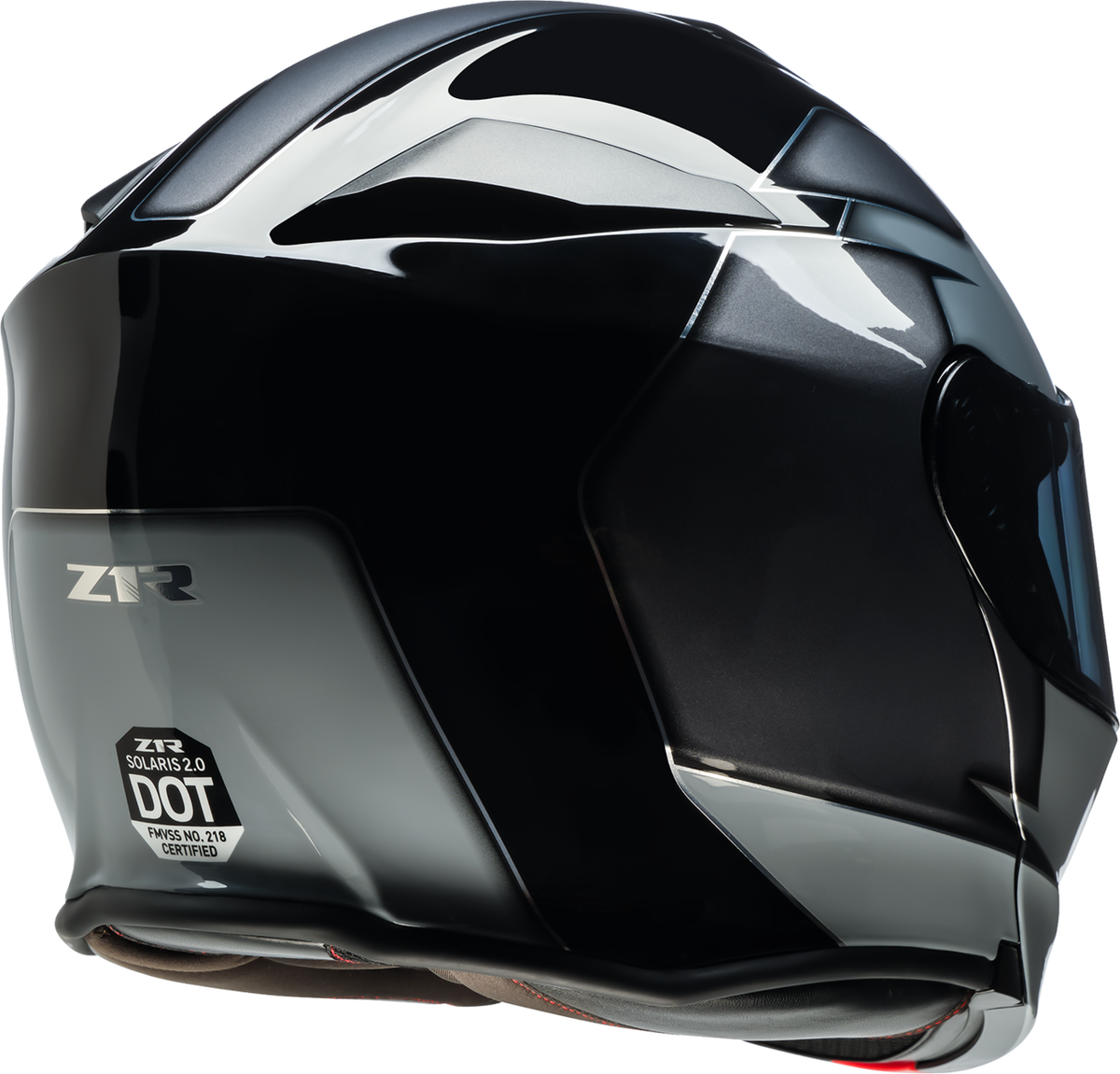 Z1R Solaris 2.0 Modular Helmet - Velocity - Black/Gray - XL 0100-3474
