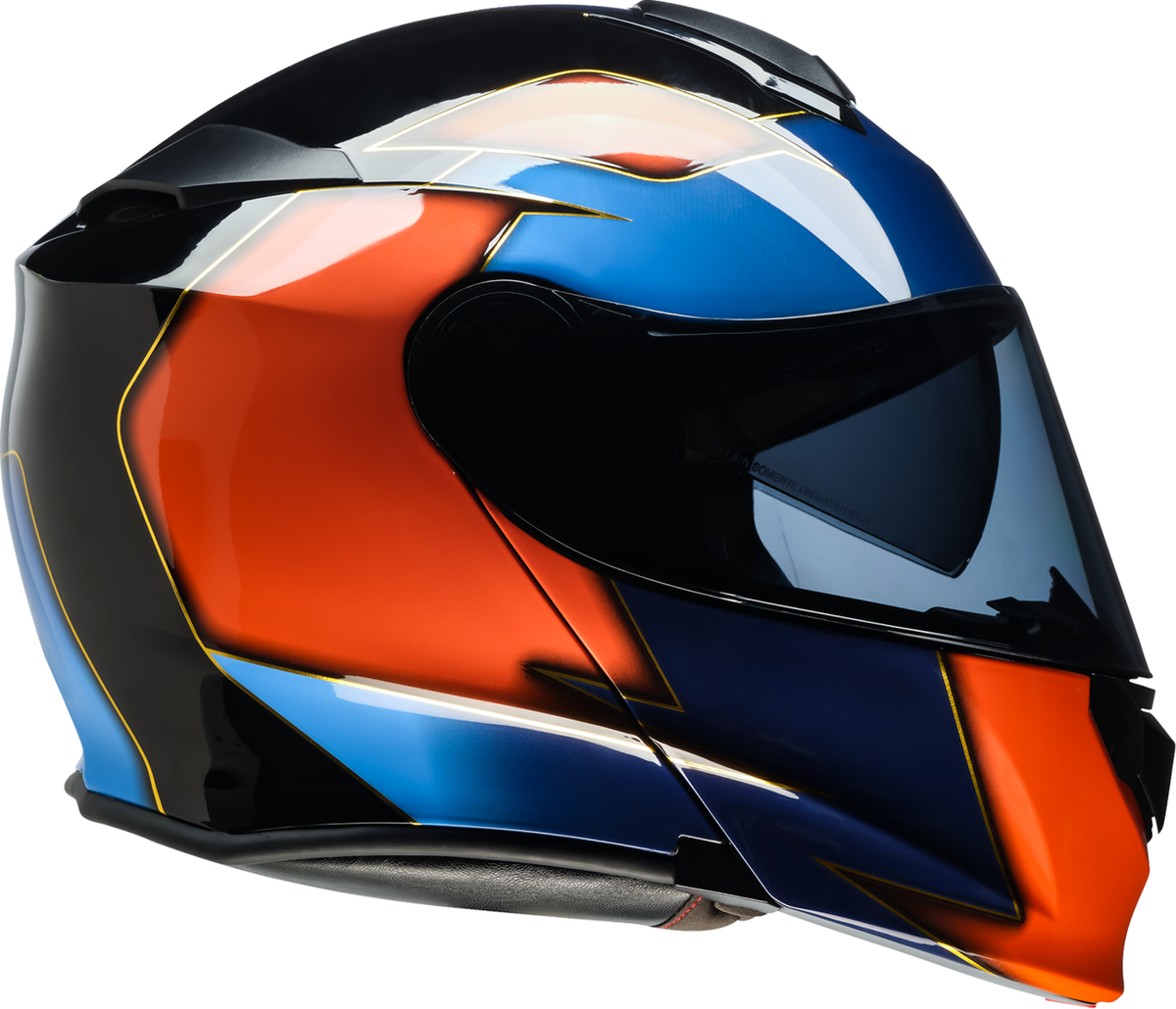 Z1R Solaris 2.0 Modular Helmet - Velocity - Black/Blue/Orange - XL 0100-3466