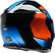 Z1R Solaris 2.0 Modular Helmet - Velocity - Black/Blue/Orange - XL 0100-3466