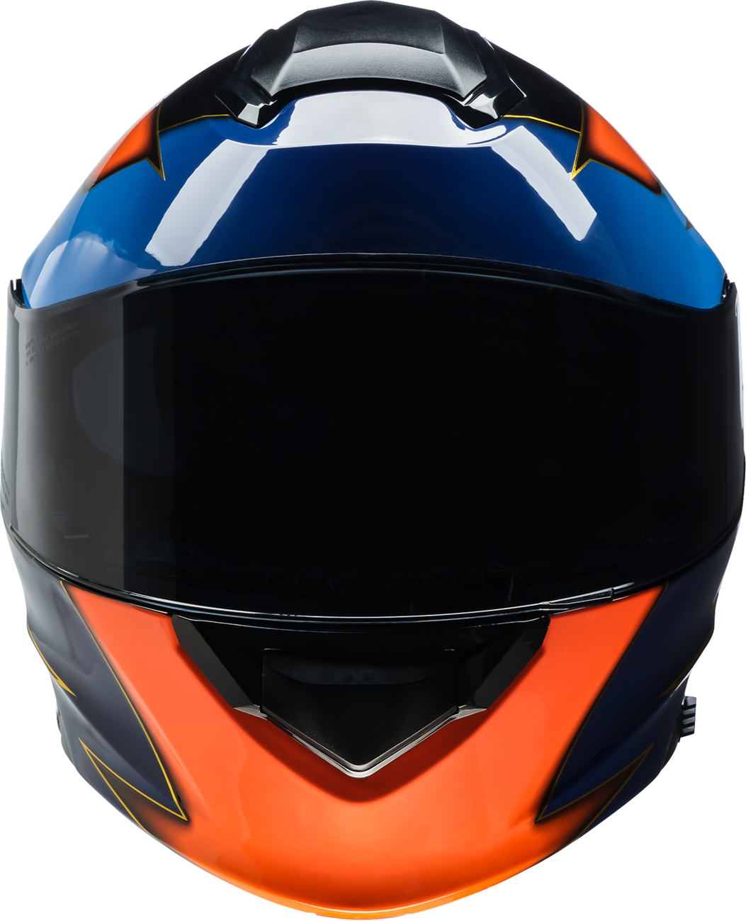 Z1R Solaris 2.0 Modular Helmet - Velocity - Black/Blue/Orange - 4XL 0100-3469