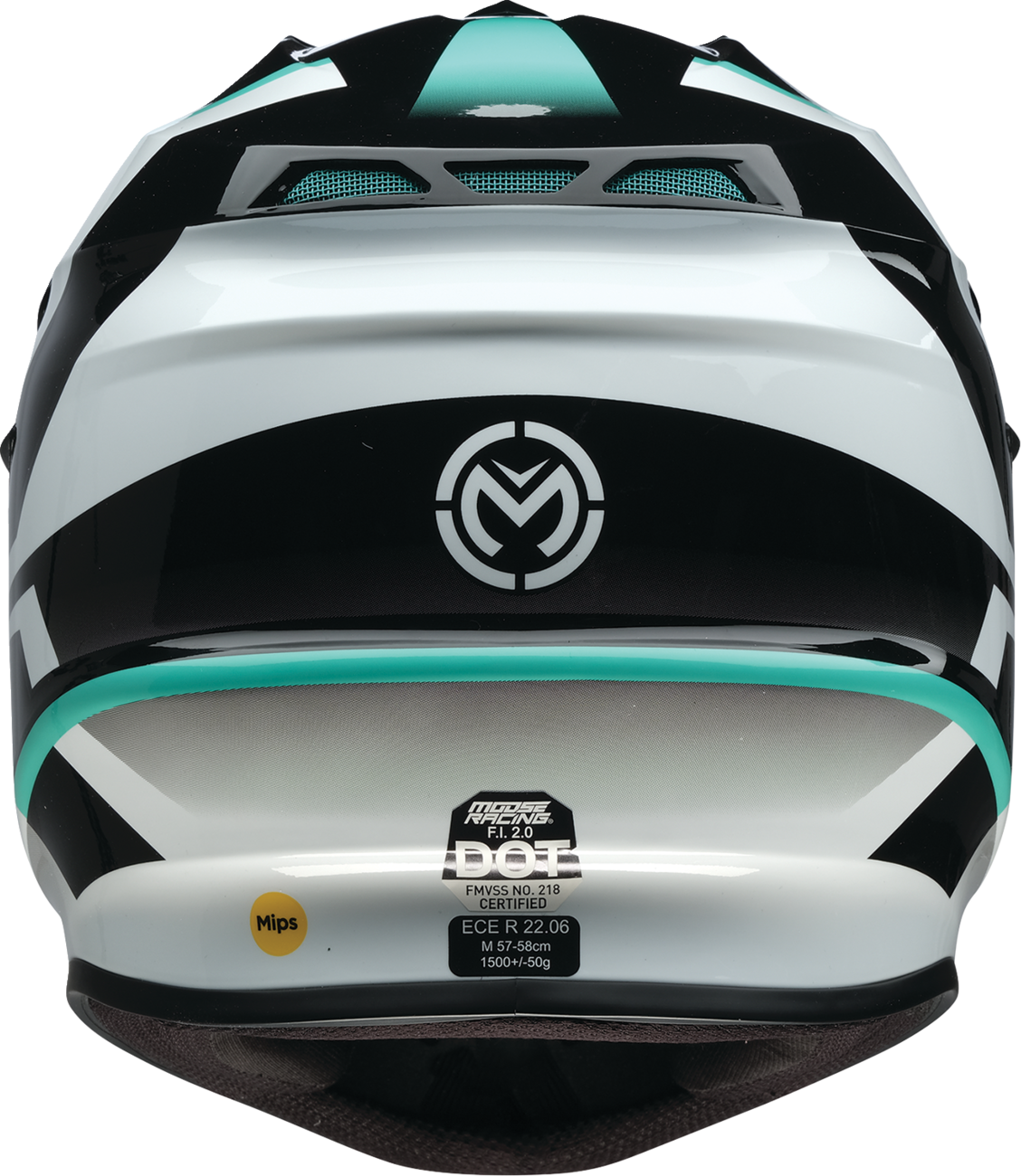 MOOSE OFFROAD F.I. 2.0 Helmet - Boreal - MIPS® - Mint - Small 0110-9899