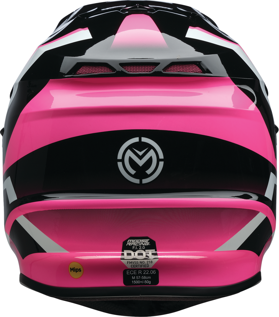 MOOSE OFFROAD F.I. 2.0 Helmet - Boreal - MIPS® - Pink - Large 0110-9896
