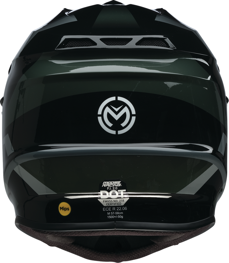 MOOSE OFFROAD F.I. 2.0 Helmet - Boreal - MIPS® - Stealth - Small 0110-9904