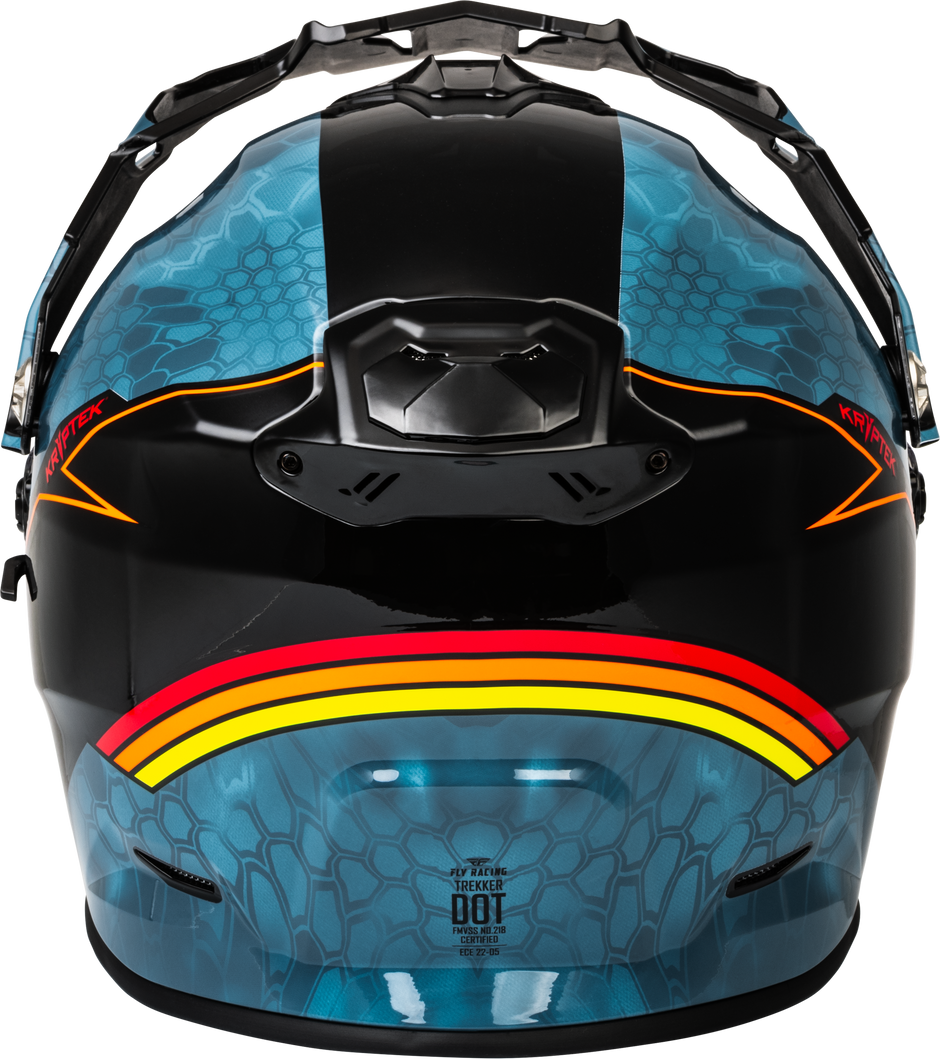 Trekker Cw Conceal Helmet Elec Shld Slate/Black/Red 2x