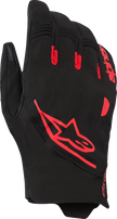 ALPINESTARS Faster V3 Plasma Drystar® Gloves - Black/Fluo Red - 3XL 3560227-1030-3XL