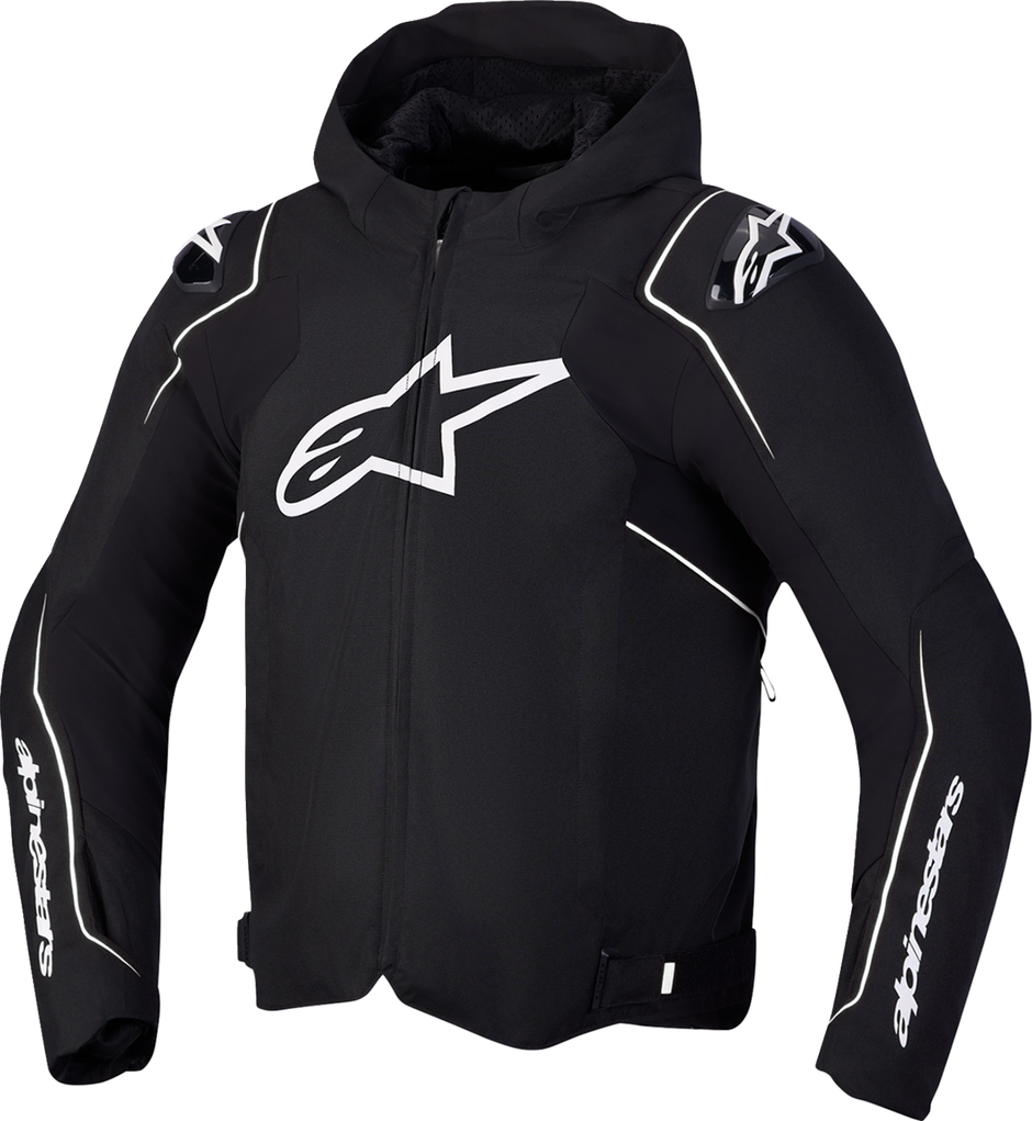 ALPINESTARS Zaca V2 Waterproof Jacket - Black/White - XL 3201127-12-XL