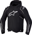 ALPINESTARS Zaca V2 Waterproof Jacket - Black/White - XL 3201127-12-XL