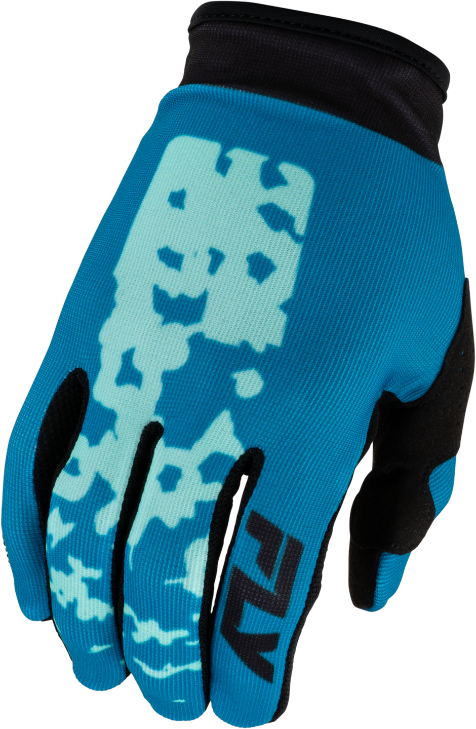 Girl's Lite Flake Gloves Aqua/Teal/Black Yl