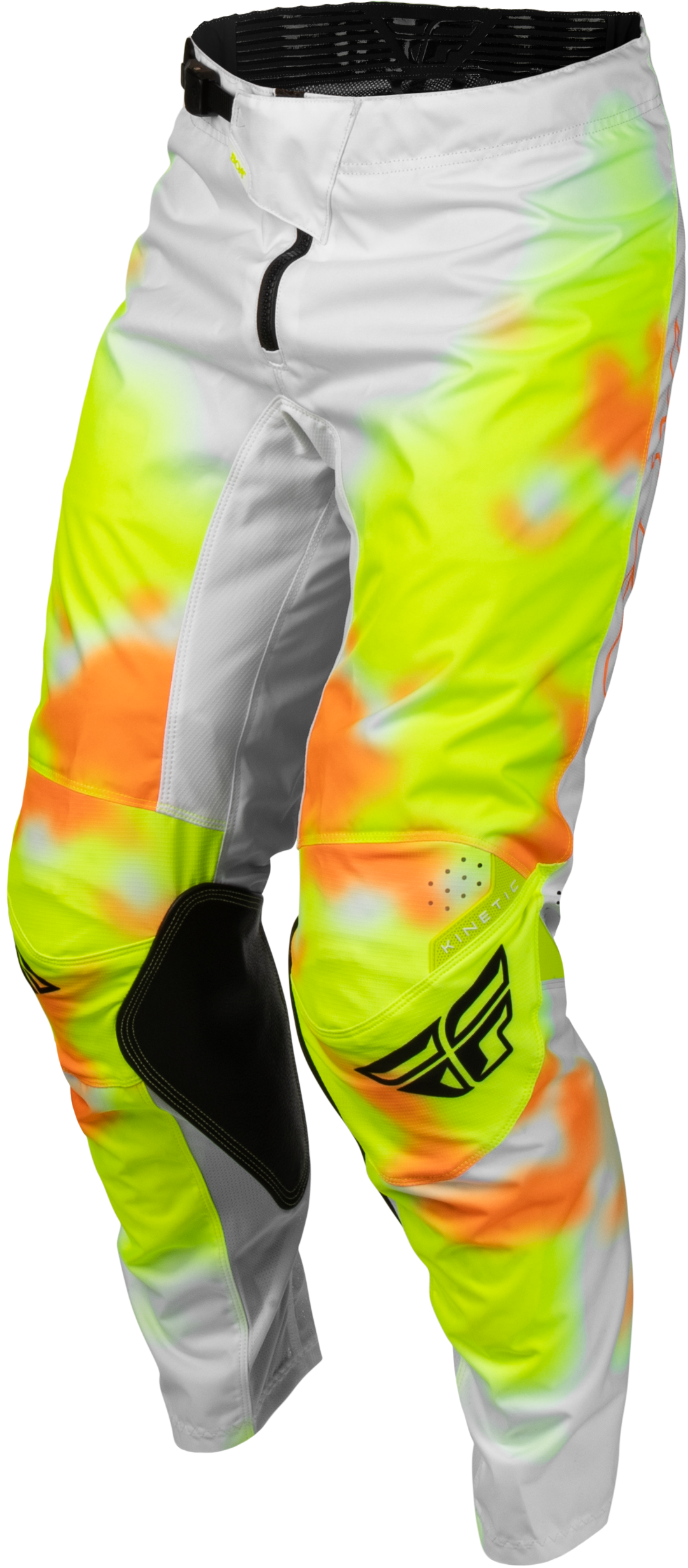Kinetic Blur Pants White/Hi Vis/Orange Sz 38