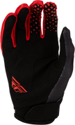 Kinetic Fade Gloves Black/Red/White Xl