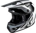 Kinetic Crest Helmet Black/White/Grey 2x