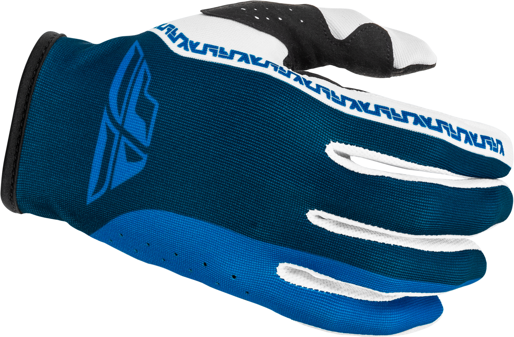 Lite Gloves Blue/White 2x