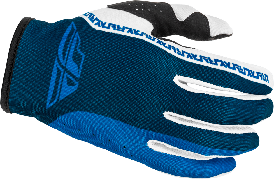 Lite Gloves Blue/White 2x