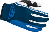 Lite Gloves Blue/White 2x