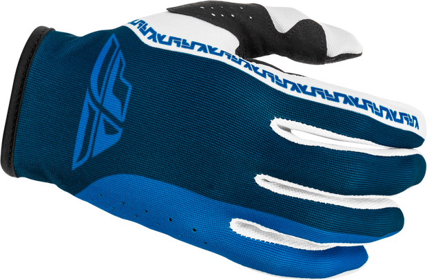 Lite Gloves Blue/White 2x