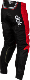 Kinetic Dbk Pants Black/Red/White Sz 36