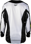 Kinetic Fade Jersey White/Black/Hi Vis Sm