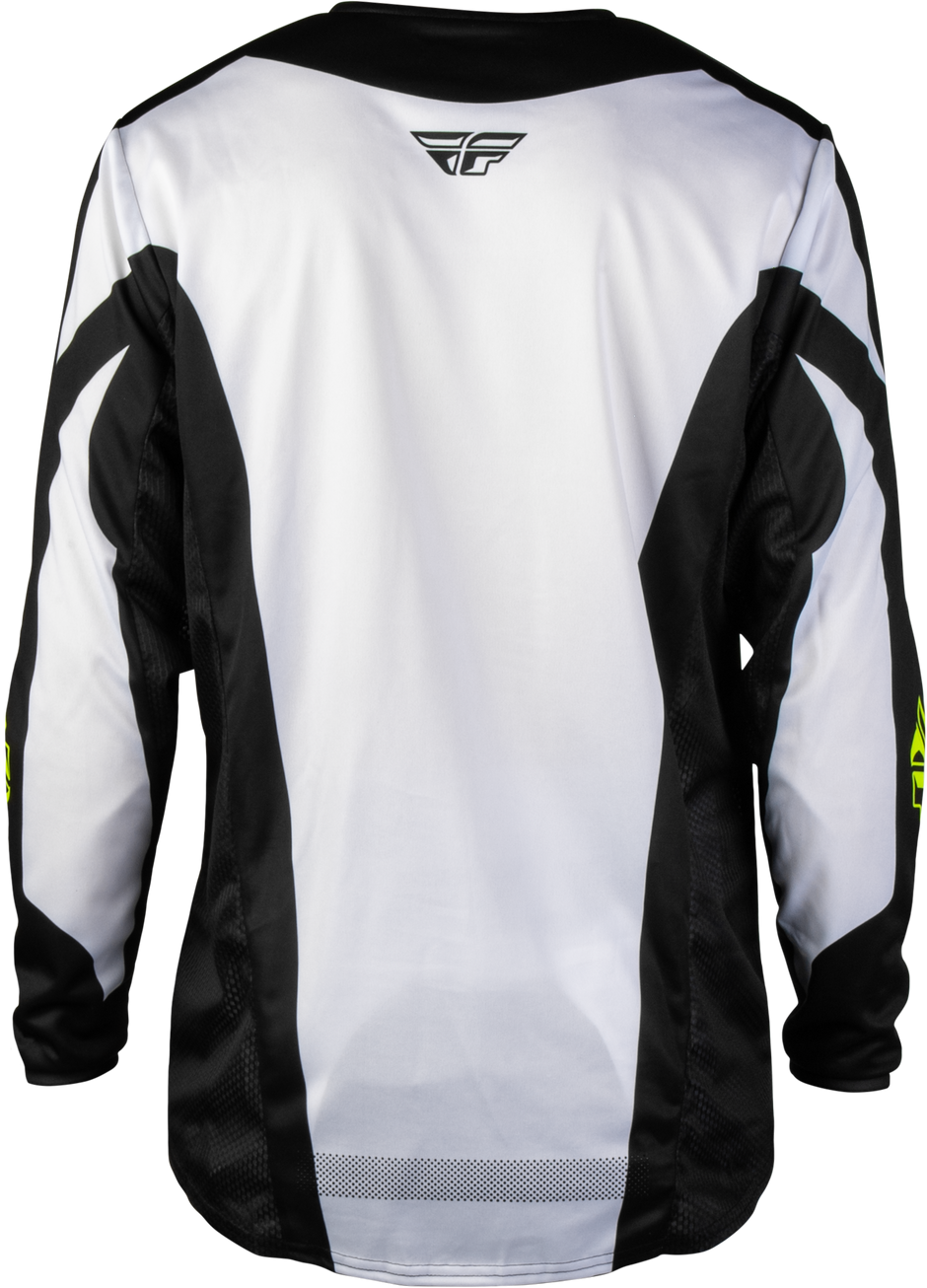 Kinetic Fade Jersey White/Black/Hi Vis Md