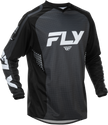 F 16 Jersey Black/White 2x