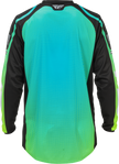 F 16 Jersey Aqua/Black/White 2x