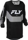 Youth Kinetic Jersey Black/Grey Yxl