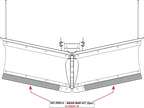 KFI Wear Bar Wing Kit V-Plow - 2 pc.