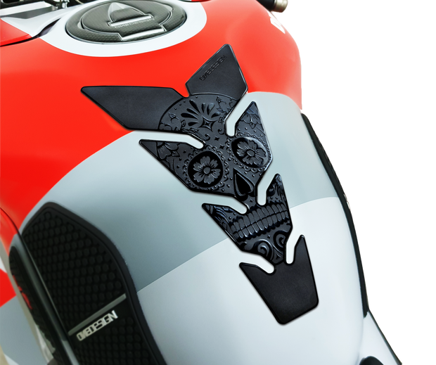 Ultra Thin Tank Pad Skull Black