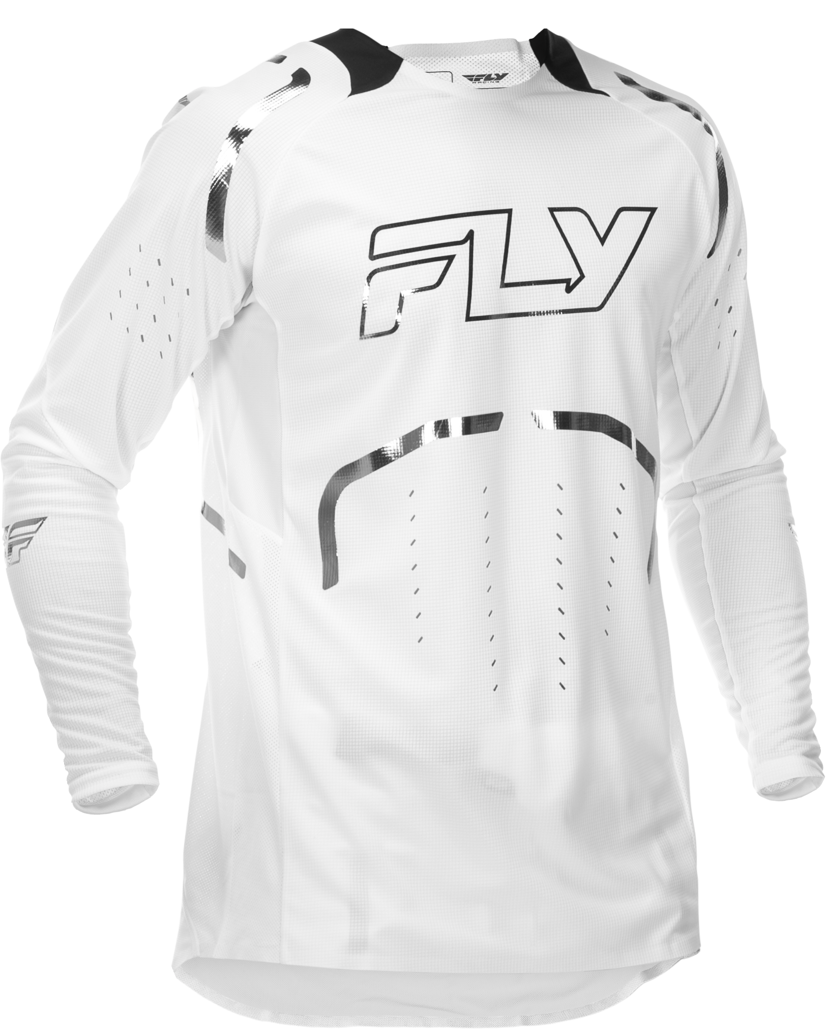 Evolution  Dst Le Flash Jersey White/Silver Sm