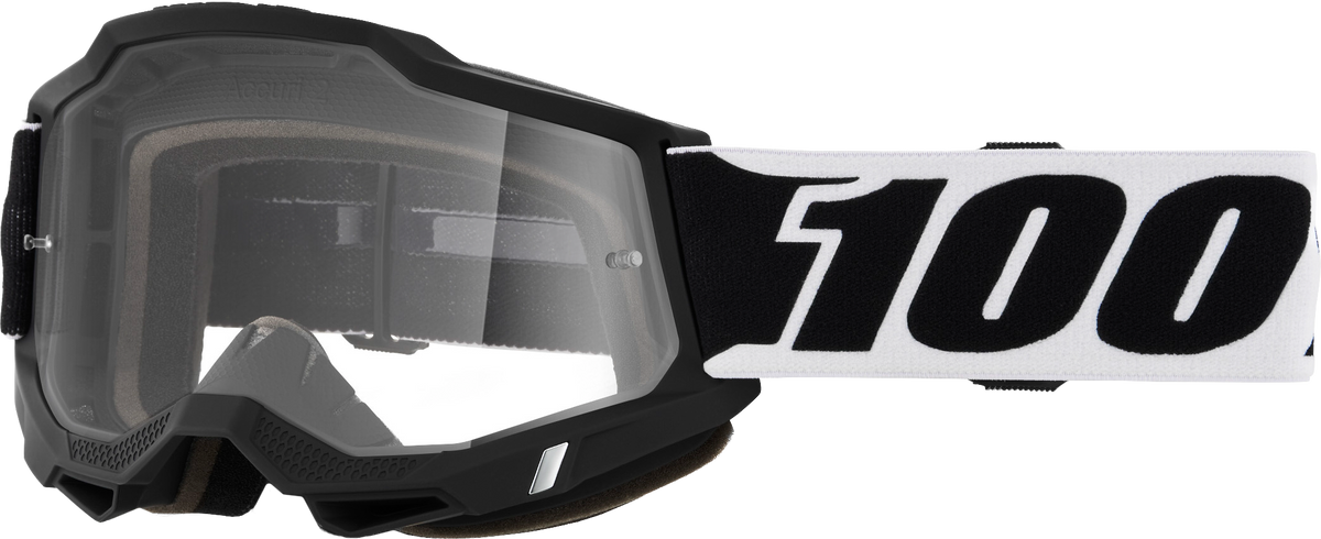 Accuri 2 Goggle Blck001 Clear Lens