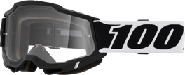 Accuri 2 Goggle Blck001 Clear Lens