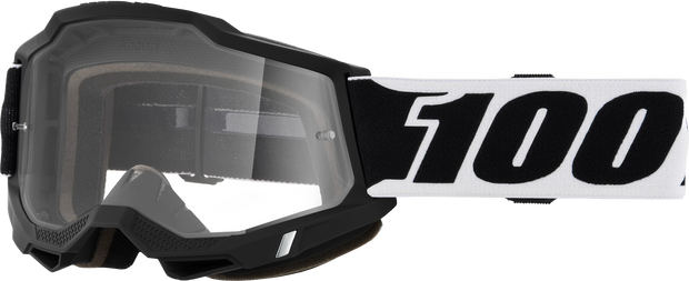 Accuri 2 Goggle Blck001 Clear Lens