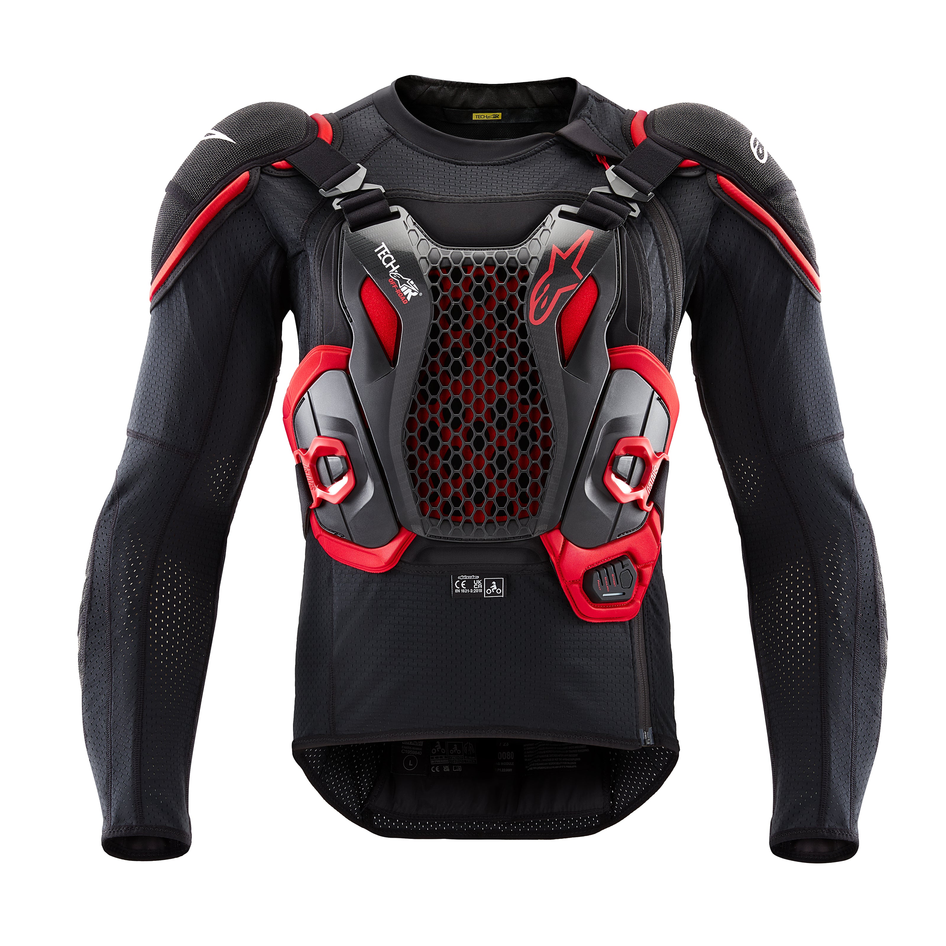 Tech Air Off Road System Black/Red 2x